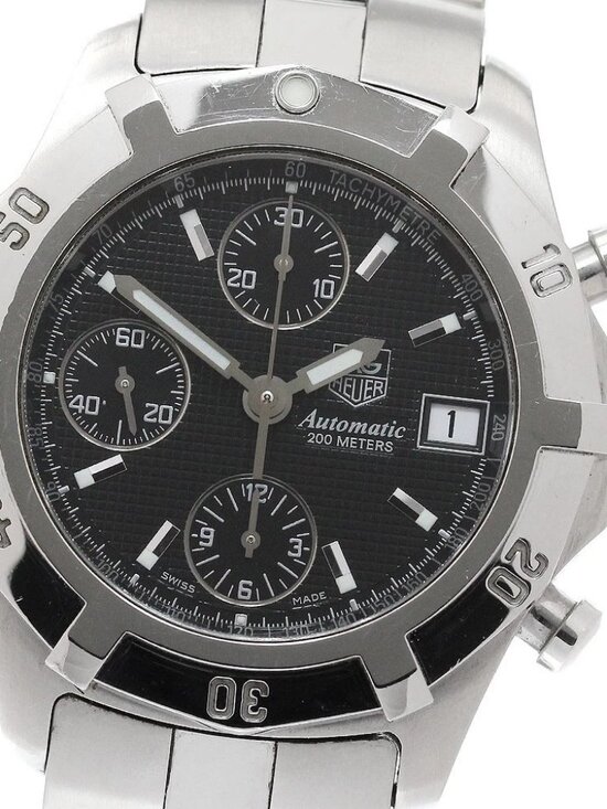 TAG HEUER Exclusive CN2111-0 Chronograph black Dial Automatic Men\'s Watch_951471